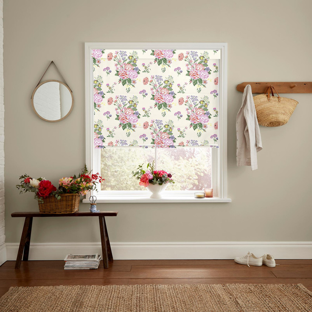 Summer Floral Cream Roman Blind by Cath Kidston - 131010rom_ROOMSET_01.jpg