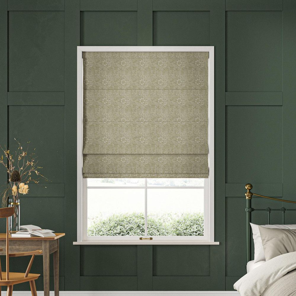 Marigold Woven Nettle Roman Blind by William Morris At Home - 130864rom_ROOMSET_01.jpg