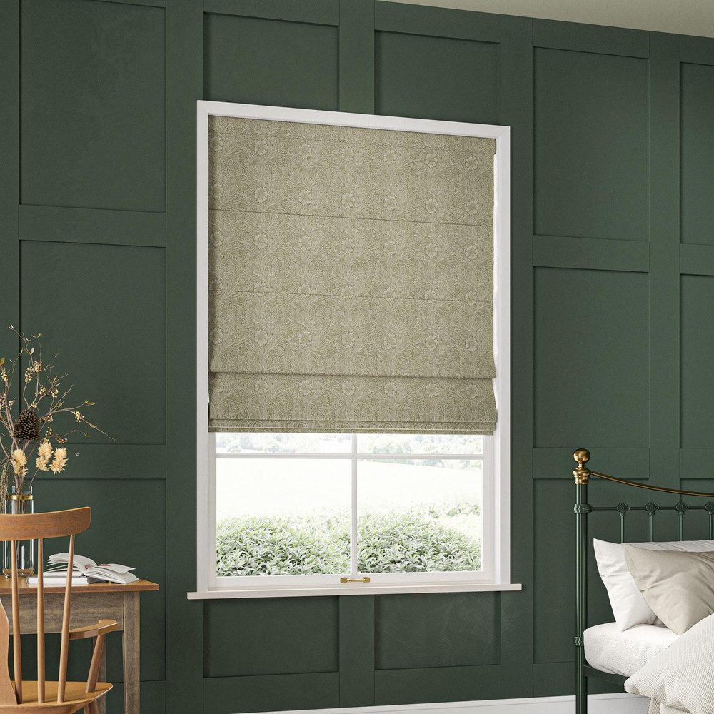 Marigold Woven Nettle Roman Blind by William Morris At Home - 130864rom_ROOMSET_02.jpg