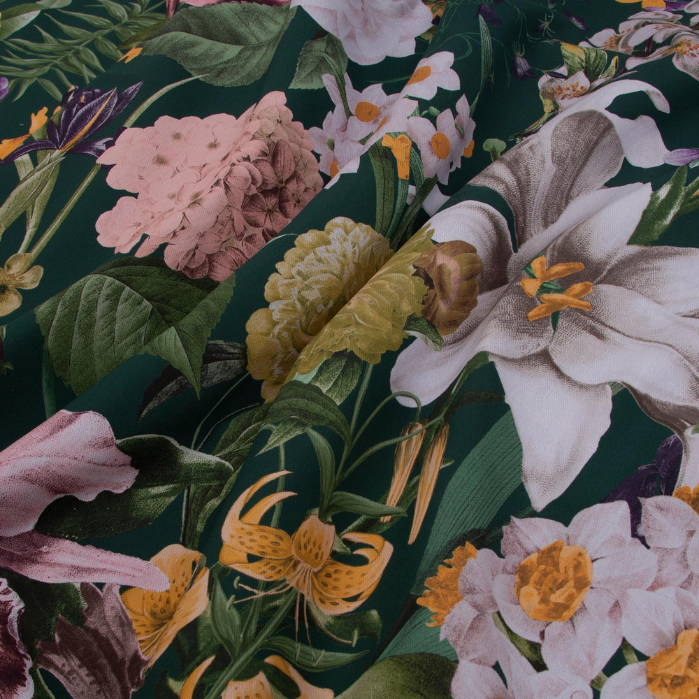 Glasshouse Flora Emerald Roman Blind - 116282rom_FABRIC_01.jpg