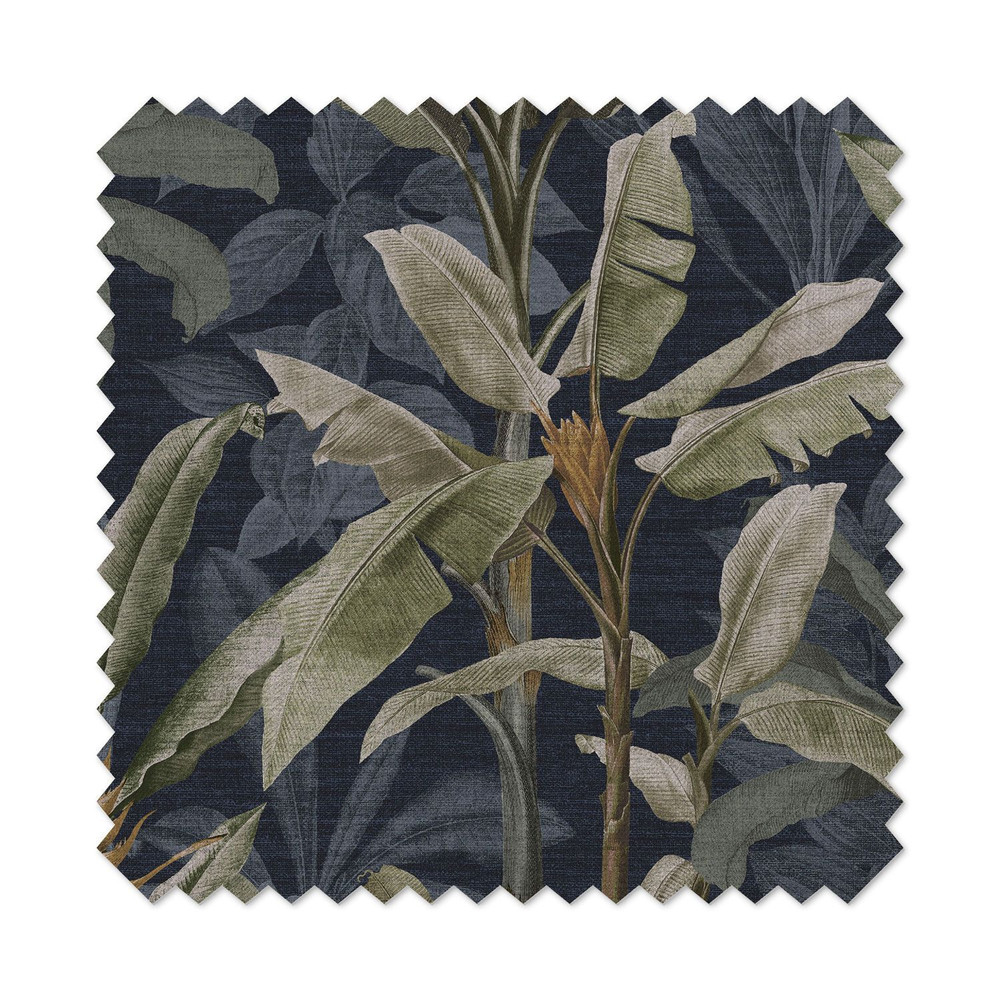 Borneo Midnight Roman Blind