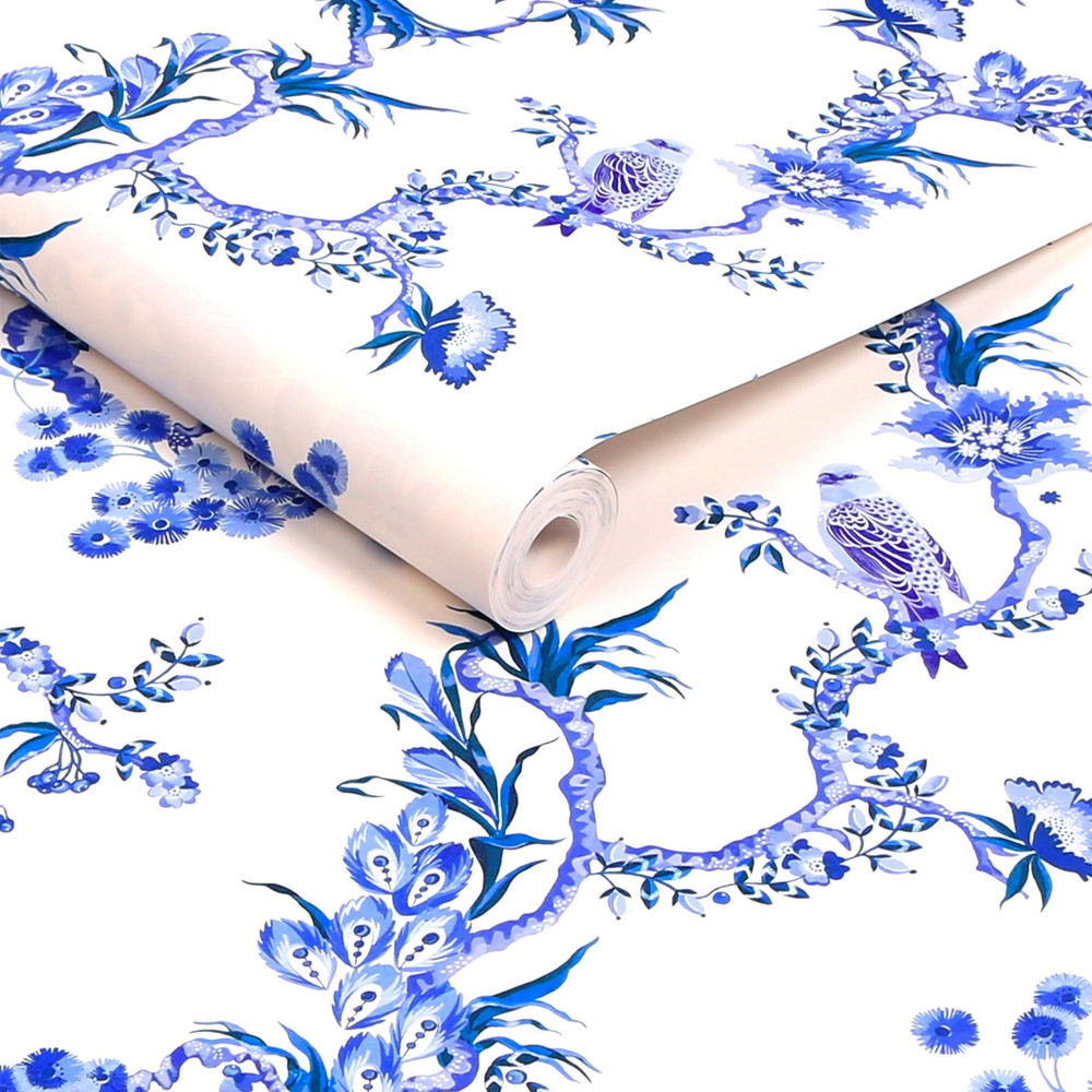 Cath Kidston Birds & Berries Blue Wallpaper - 131425_ROLLSHOT_BIRDS AND BERRIES BLUE_01.jpg