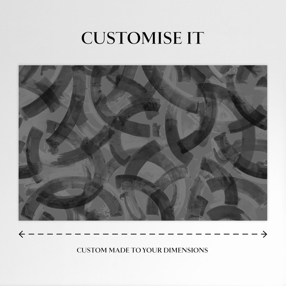 Abigail Ahern Nomad Charcoal Bespoke Mural product information