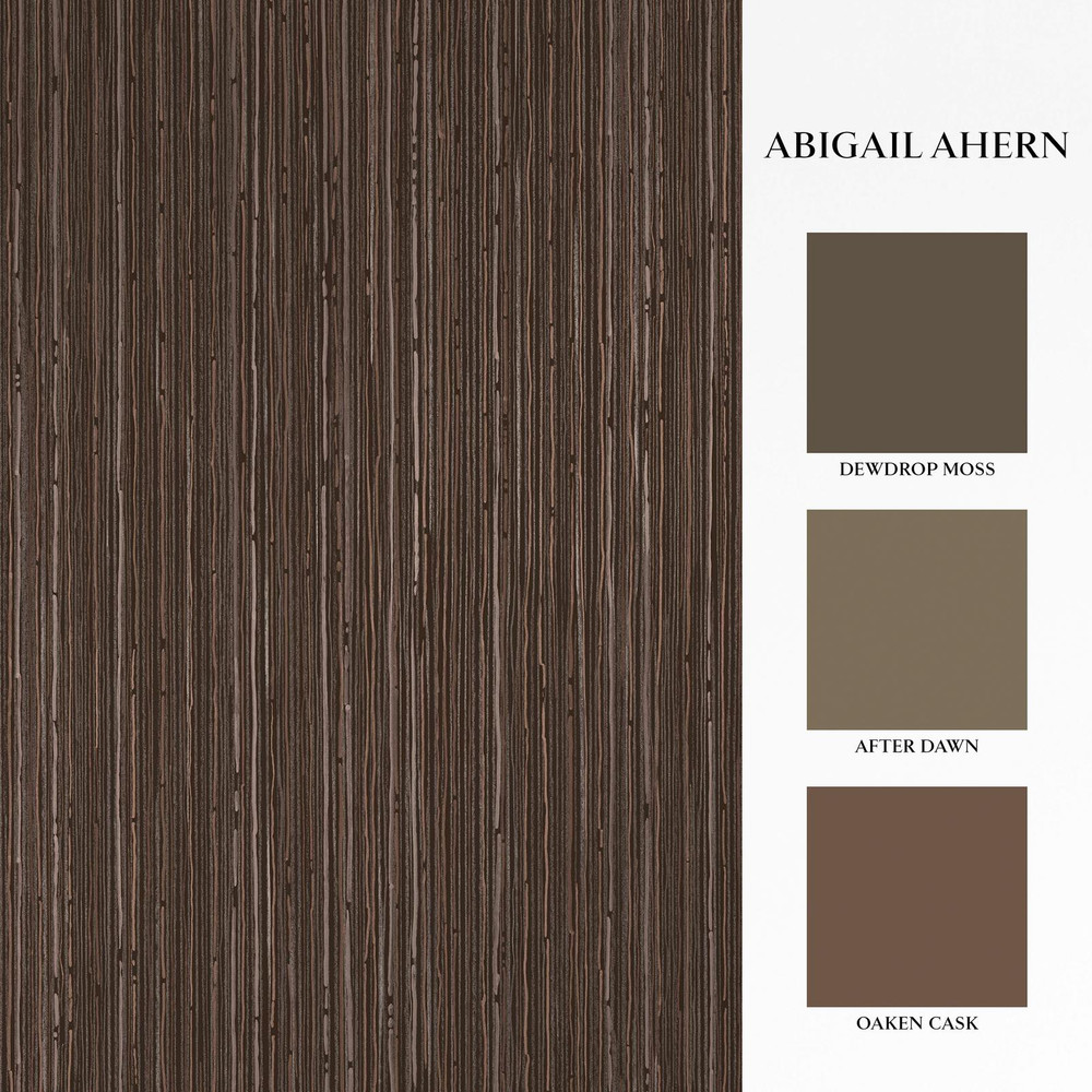 Abigail Ahern Fibre Stripe Chocolate Wallpaper - 140100_FLATLAY_FIBRE STRIPE CHCOLATE SHEEN_01.jpg