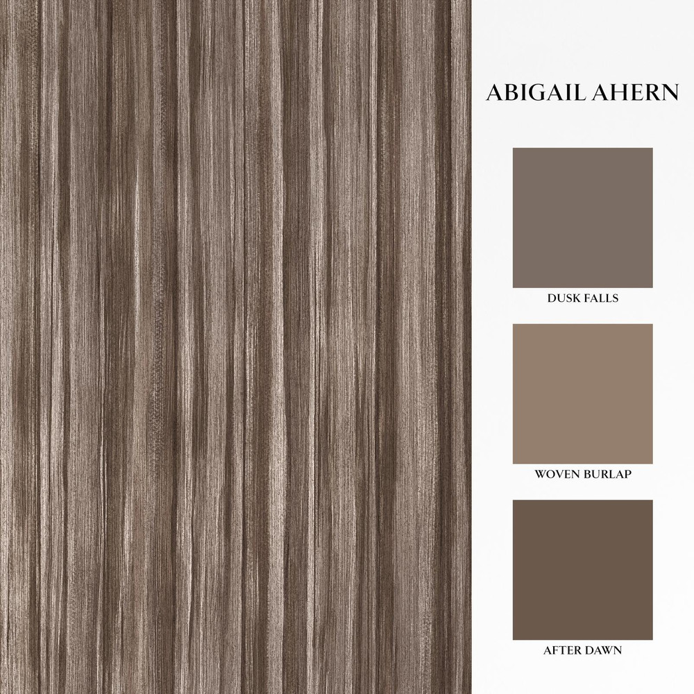 Abigail Ahern Linear Luxe Deep Greige Wallpaper - 140097_FLATLAY_LINEAR LUXE DEEP GREIGE SHEEN_01.jpg