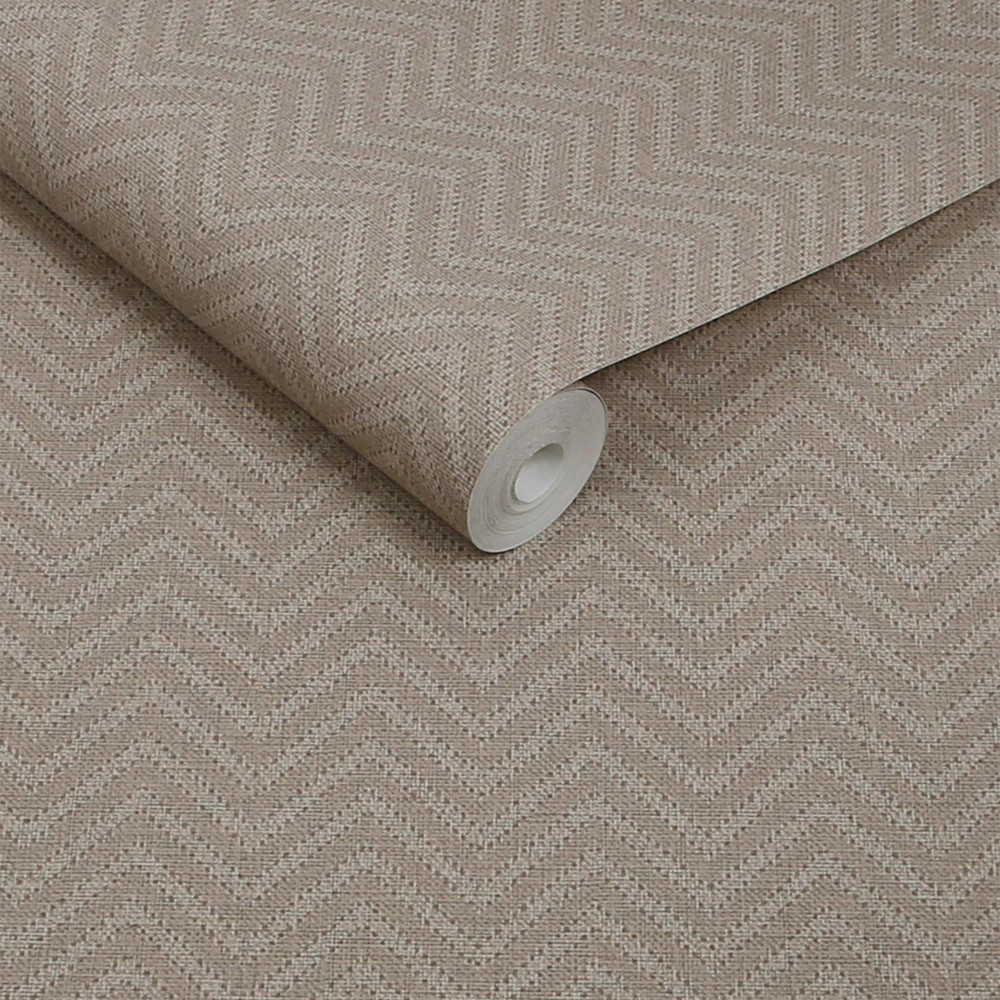 Abigail Ahern Herringbone Weave Praline Wallpaper - 140089_ROLLSHOT_HERRINGBONE WEAVE PRALINE_01.jpg