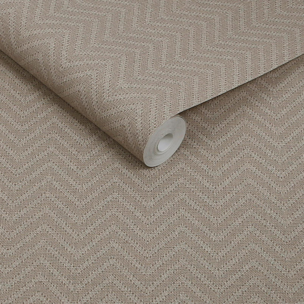 Abigail Ahern Herringbone Weave Praline Wallpaper - 140089_ROLLSHOT_HERRINGBONE WEAVE PRALINE_01.jpg