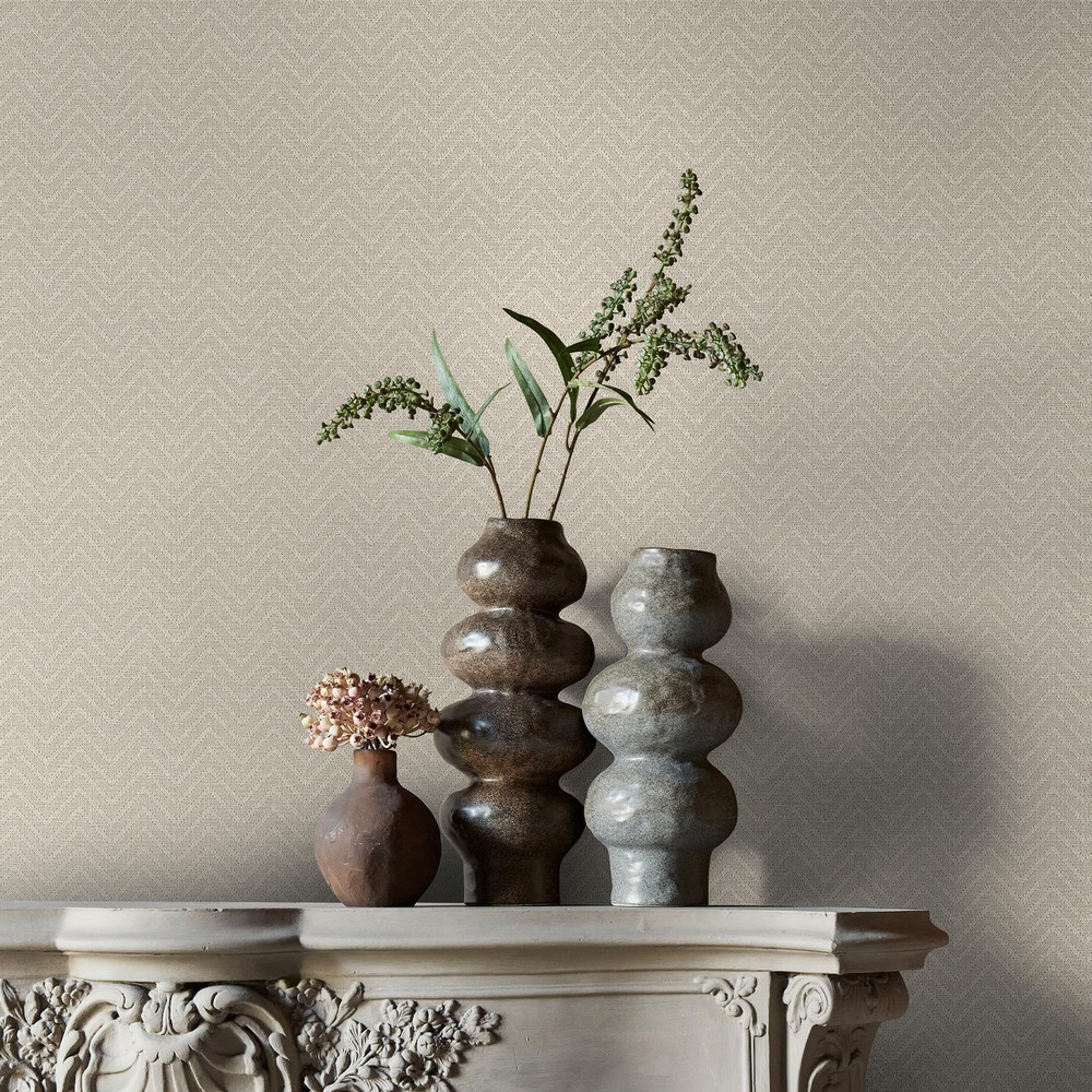 Abigail Ahern Herringbone Weave Pebble Wallpaper - 140088_ROOMSET_HERRINGBONE WEAVE PEBBLE_02.jpg