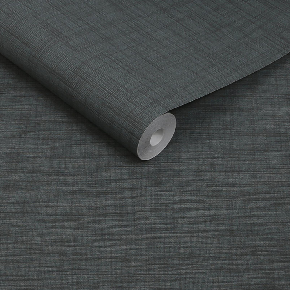 Abigail Ahern Weathered Linen Midnight Wallpaper - 140075_ROLLSHOT_WEATHERED LINEN MIDNIGHT_01.jpg