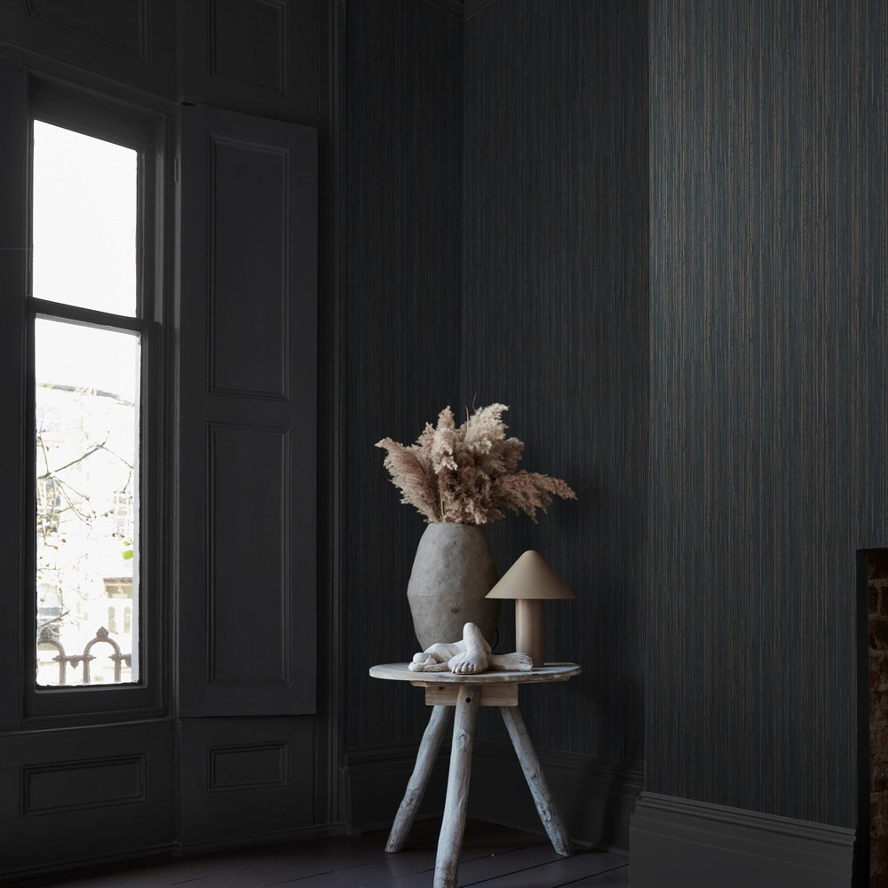 Abigail Ahern Fibre Stripe Twilight Wallpaper - 140102_ROOMSET_FIBRE STRIPE TWILIGHT SHEEN_01.jpg