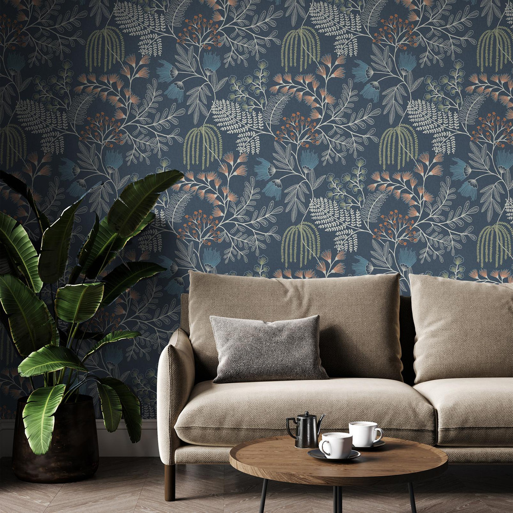 Richmond Navy Wallpaper - 140060_ROOMSET_RICHMOND NAVY_01.jpg
