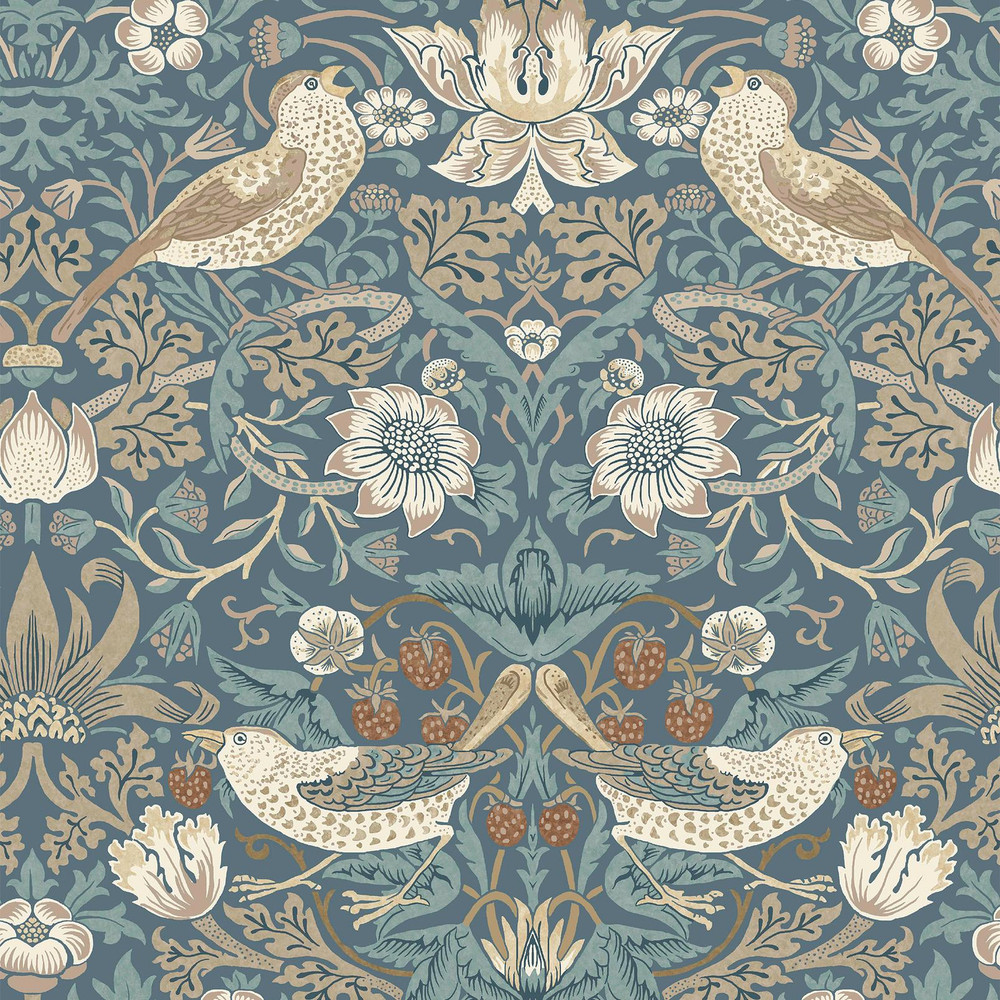 Strawberry Thief Washed Blue Wallpaper - 140503_TILE_STRAWBERRY THIEF WASHED BLUE_01.jpg