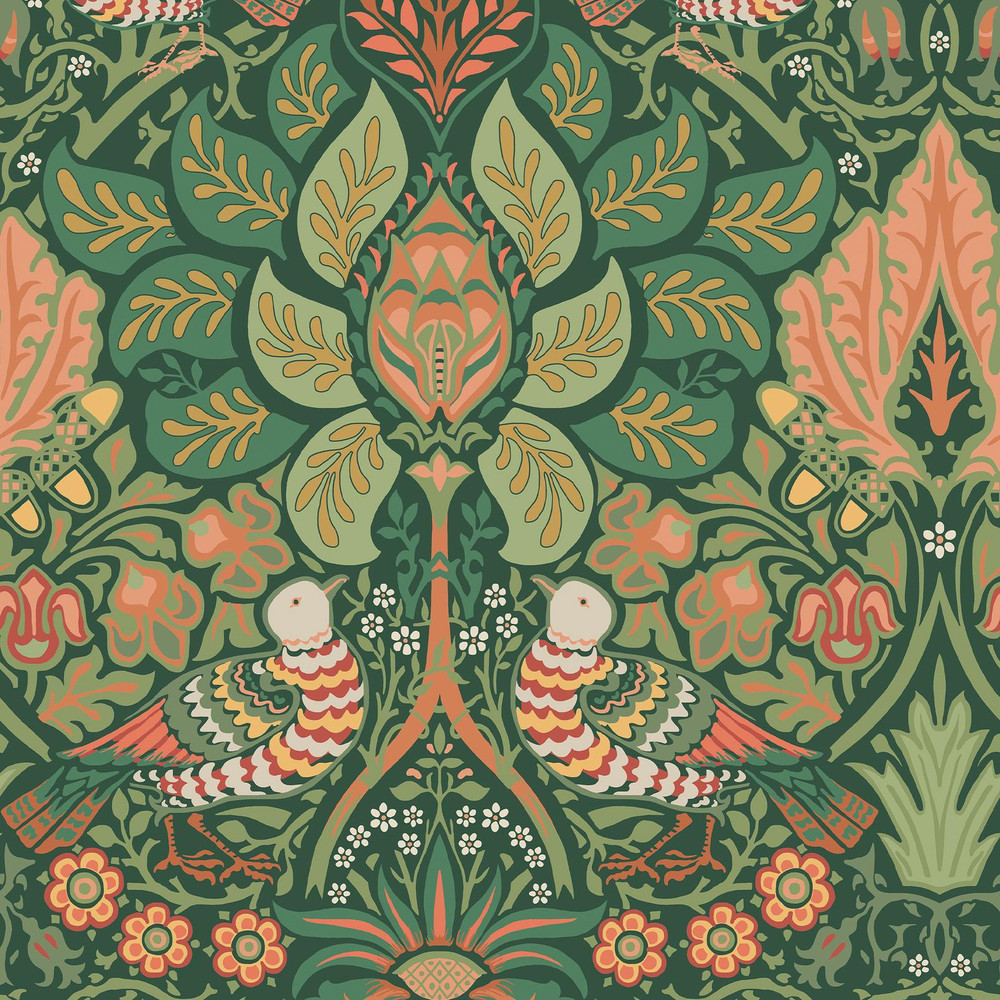 Dove & Rose Woodland Wallpaper - 140480_TILE_DOVE & ROSE WOODLAND_01.jpg