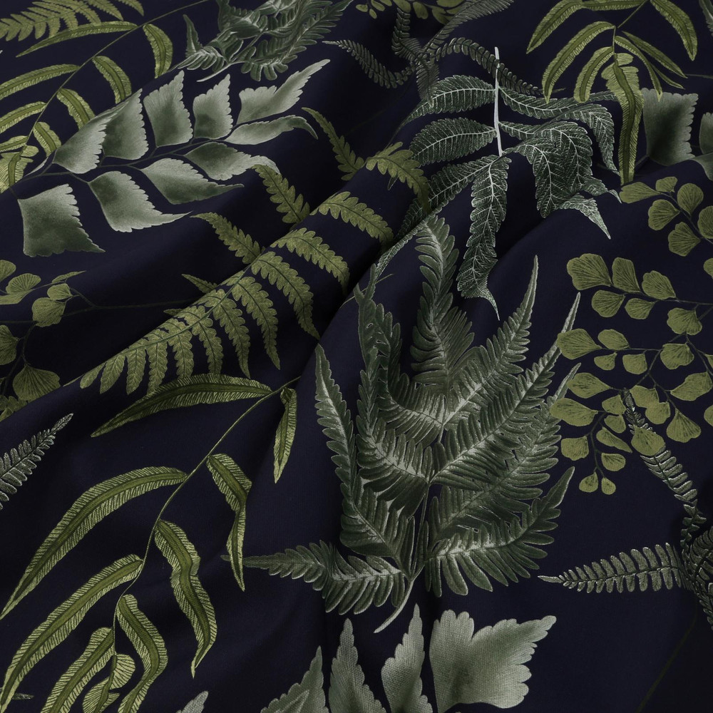 Midsummer Fern Black Roman Blind - 116290rom_FABRIC_01.jpg