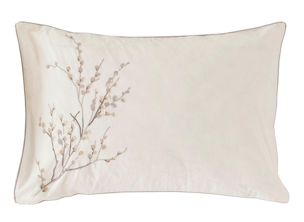 Pussy Willow Sprig Embroidered Dove Grey Duvet Cover Set - LAPUSSE02DQ_CAMEO_PUSSY WILLOW SPRIG EMBROIDERED DOVE GREY_05.jpg