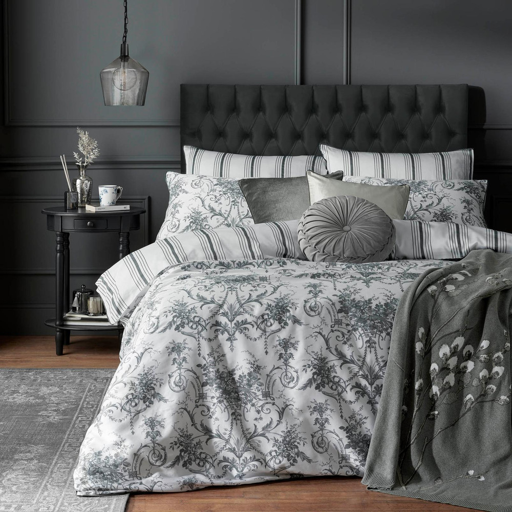 Tuileries Charcoal Duvet Cover Set - LATUL02DQ_ROOMSET_TUILERIES CHARCOAL_01.jpg