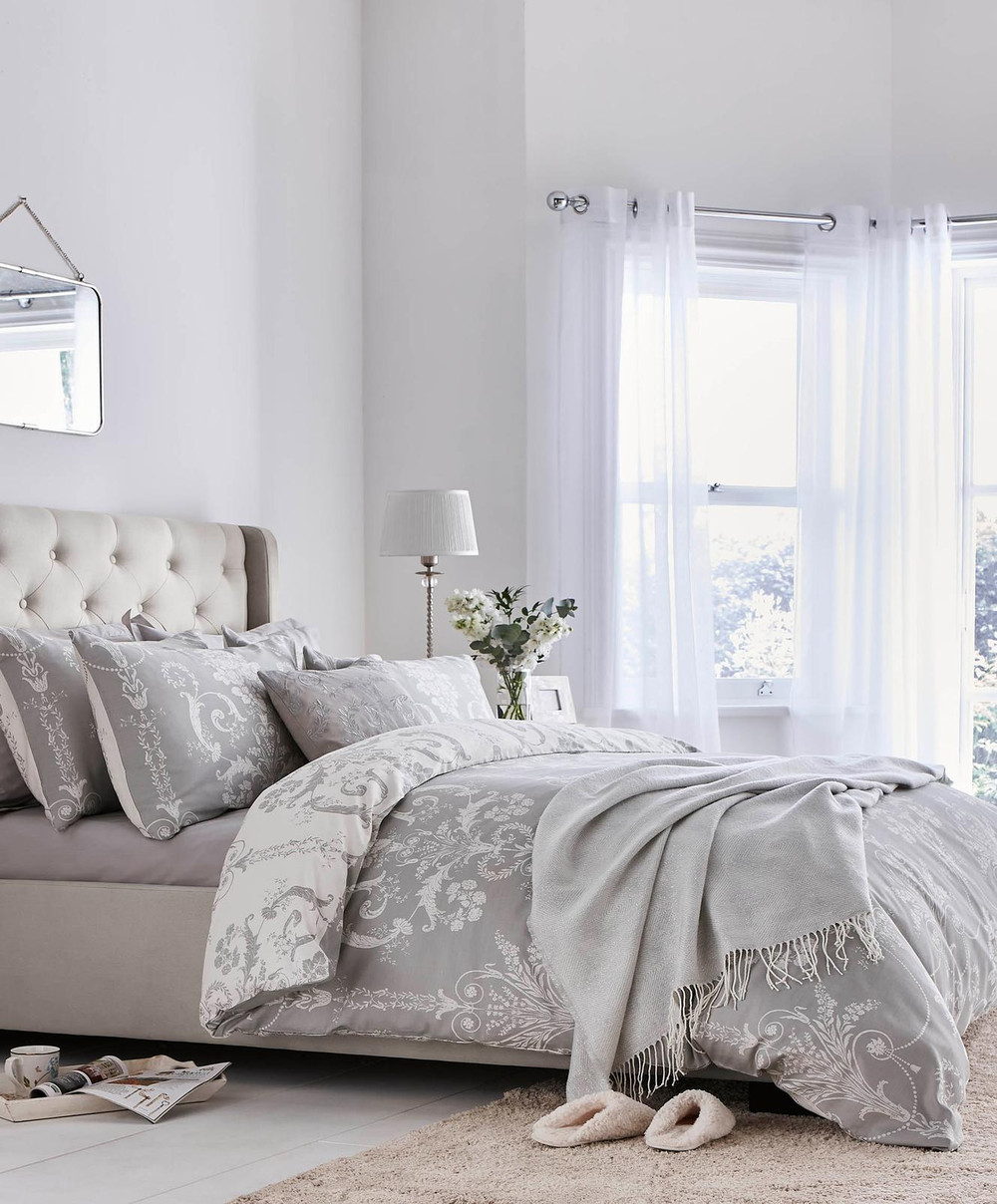 Josette Steel Duvet Cover Set - LAJOSE02DQ_ROOMSET_JOSETTE STEEL_01.jpg