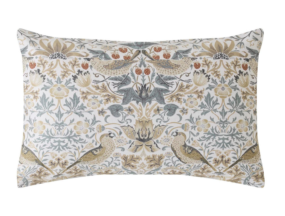 Strawberry Thief Hessian Duvet Cover Set - WMSTRAW01DQ_CAMEO_STRAWBERRY THIEF HESSIAN_FACE_06.jpg