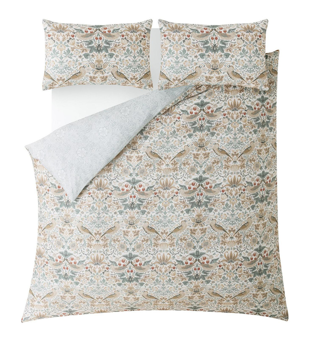 Strawberry Thief Hessian Duvet Cover Set - WMSTRAW01DQ_CAMEO_STRAWBERRY THIEF HESSIAN_FACE_03.jpg
