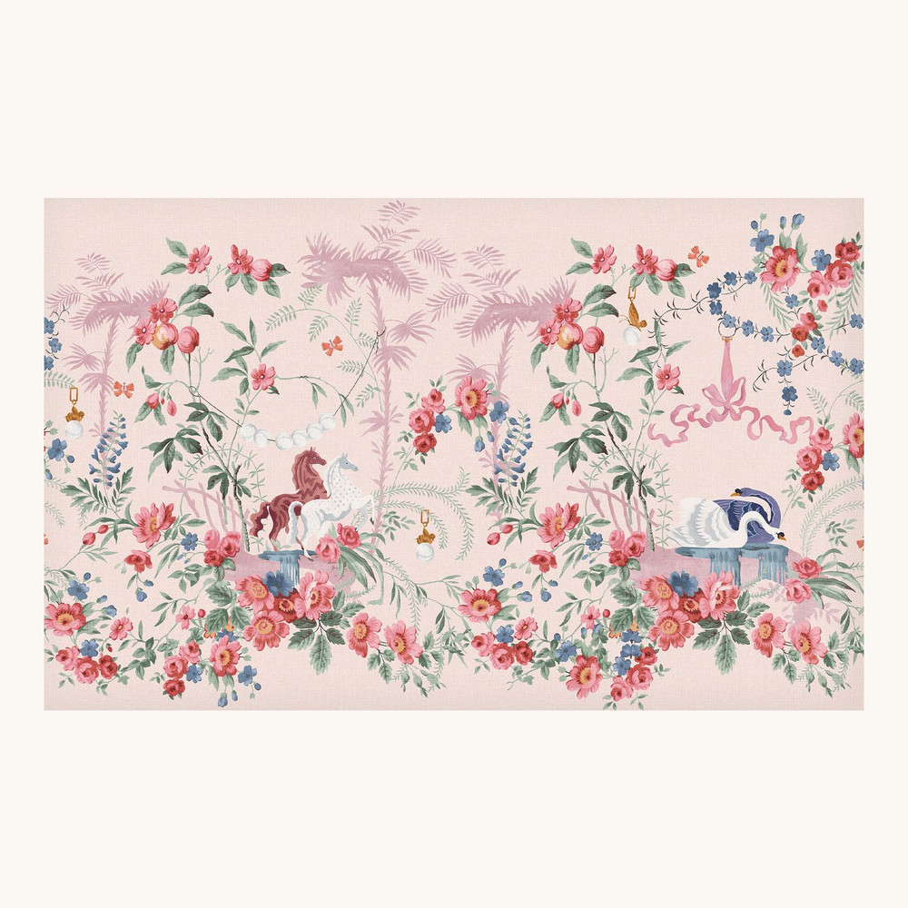 Colourful life Pink Bespoke Mural Matt - 140232_TILE_COLOURFUL LIFE PINK MURAL_01.jpg
