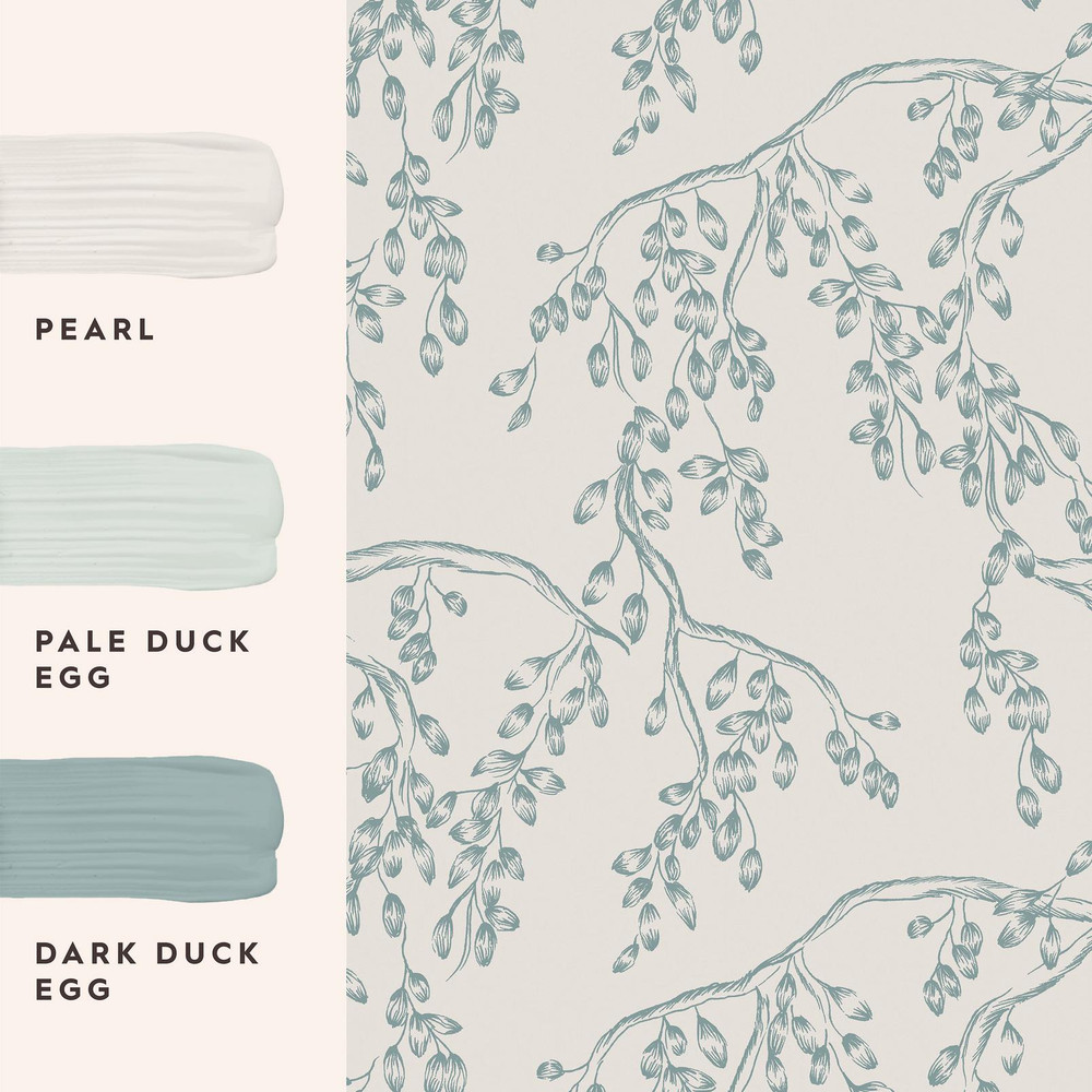 Laura Ashley Rainham Willow Newport Blue Wallpaper - 140334_FLATLAY_RAINHAM WILLOW NEWPORT BLUE_01.jpg