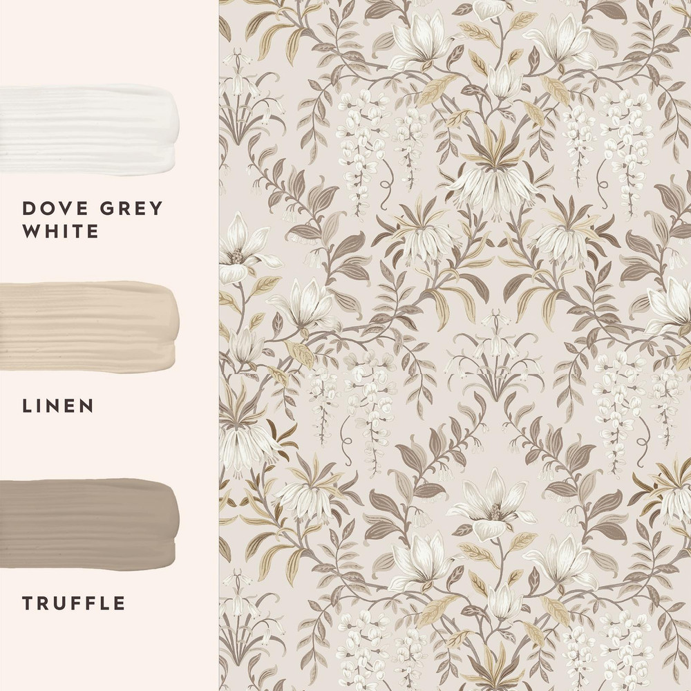 Laura Ashley Parterre Soft Natural Wallpaper - 140335_FLATLAY_PARTERRE SOFT NATURAL_01.jpg