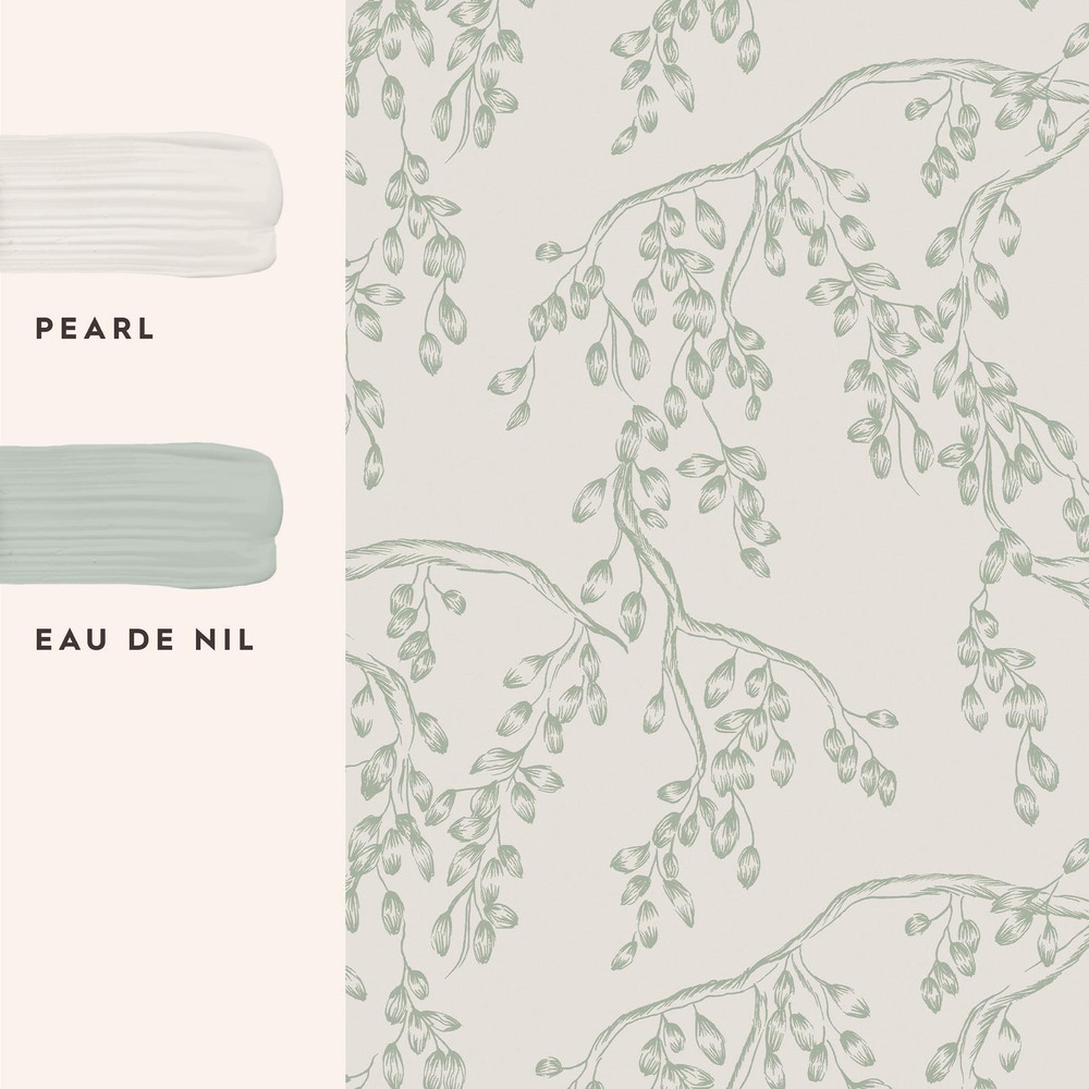 Laura Ashley Rainham Willow Sage Wallpaper - 140333_FLATLAY_RAINHAM WILLOW SAGE_01.jpg