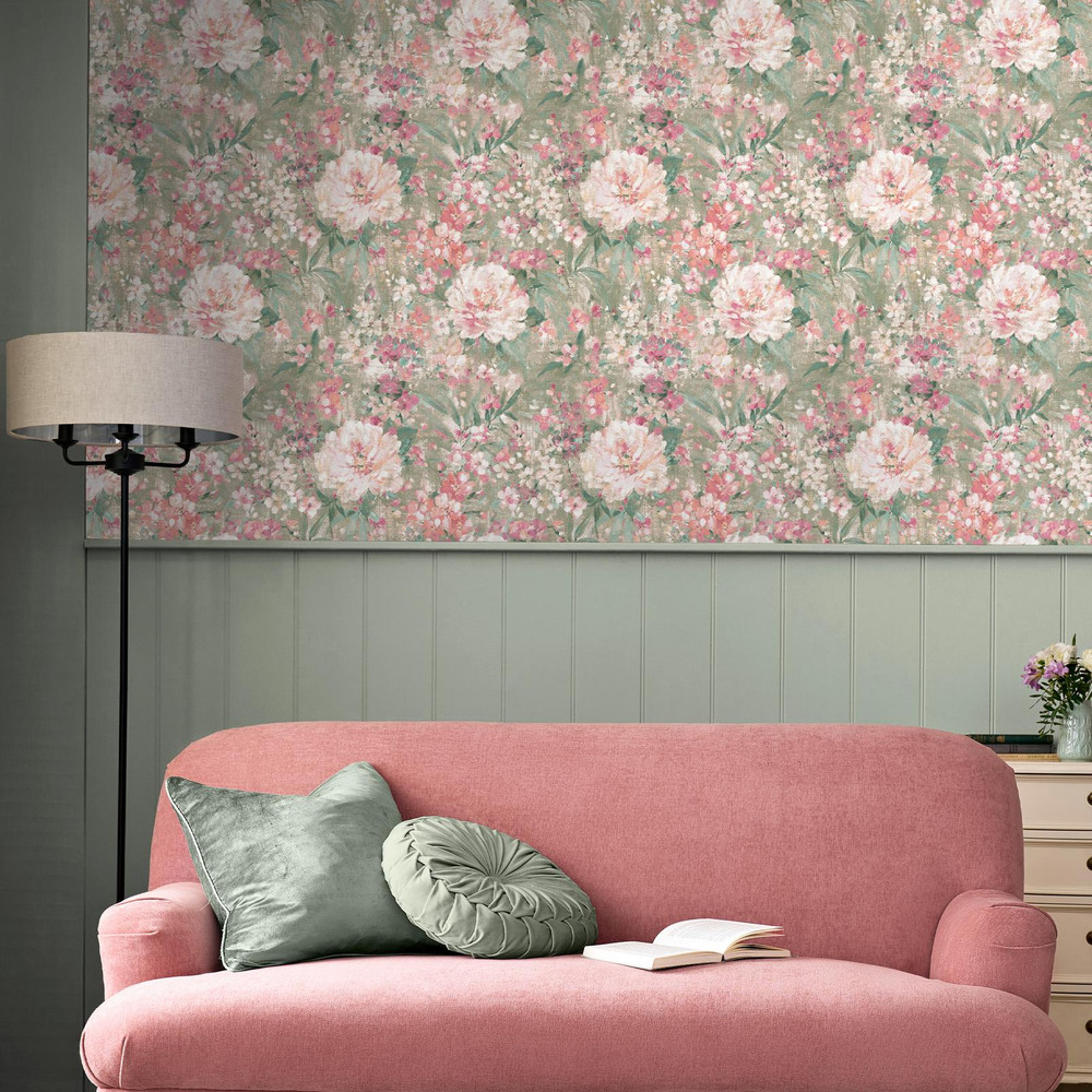Laura Ashley Mayville Hedgerow Green Wallpaper - 140328_ROOMSET_MAYVILLE HEDGEROW GREEN_01.jpg