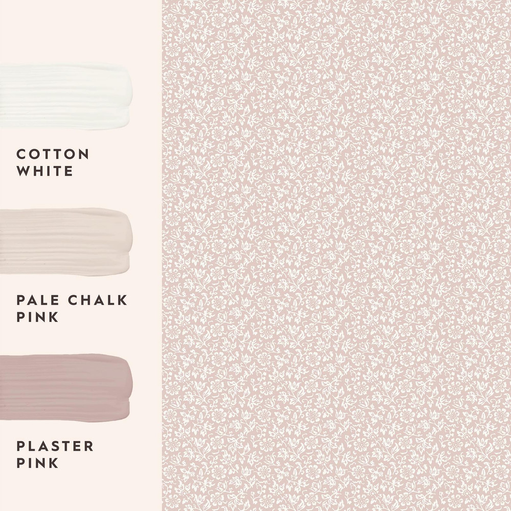 Laura Ashley Sweet Alyssum Plaster Pink Wallpaper - 140326_FLATLAY_SWEET ALYSSUM PLASTER PINK_01.jpg