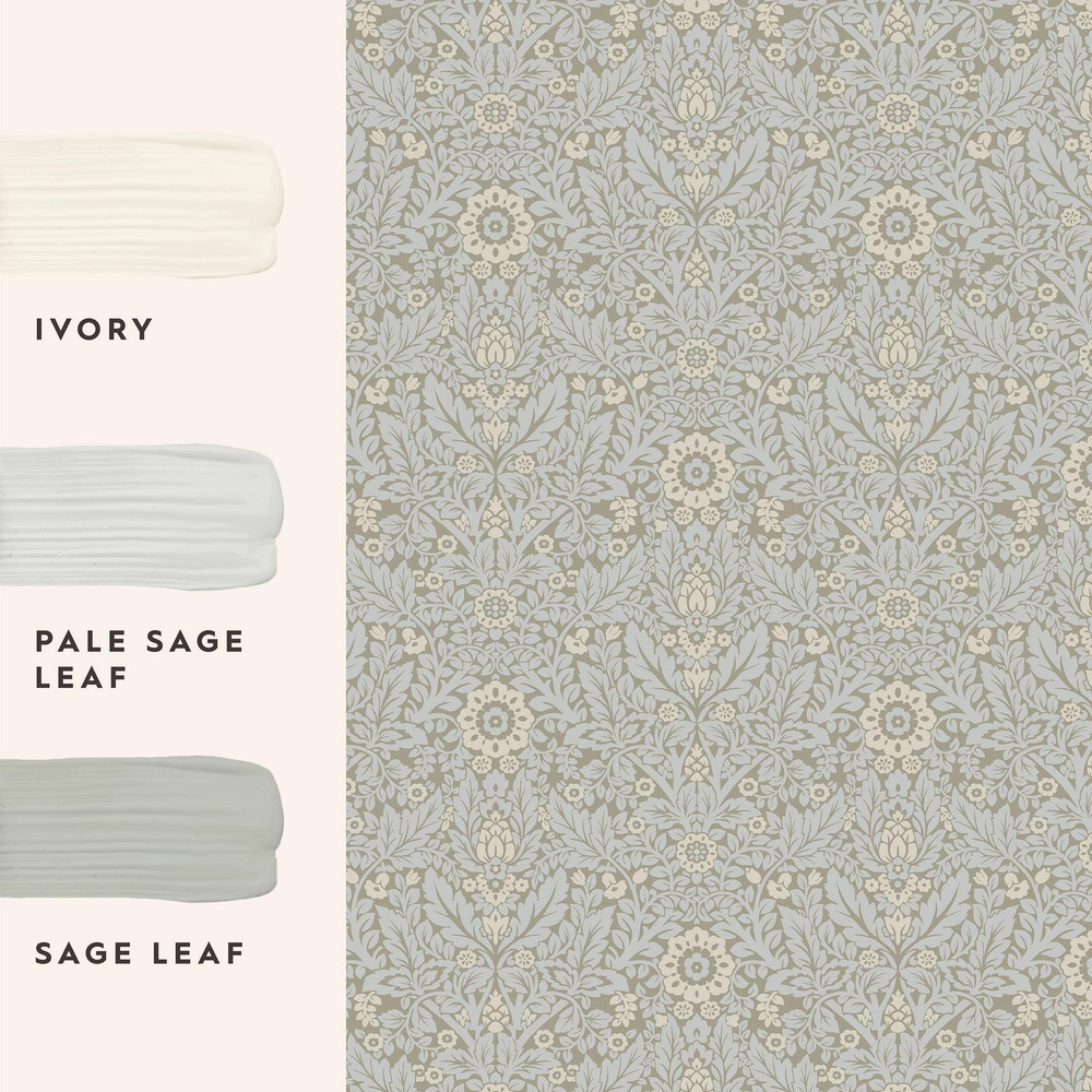Laura Ashley Delamore Stone Grey Wallpaper - 140322_FLATLAY_ DELAMORE STONE GREY_01.jpg