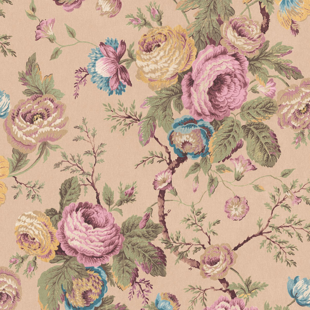Laura Ashley Uffington Roses Plaster Pink Wallpaper - 140323_TILE_UFFINGTON ROSES PLASTER PINK_01.jpg