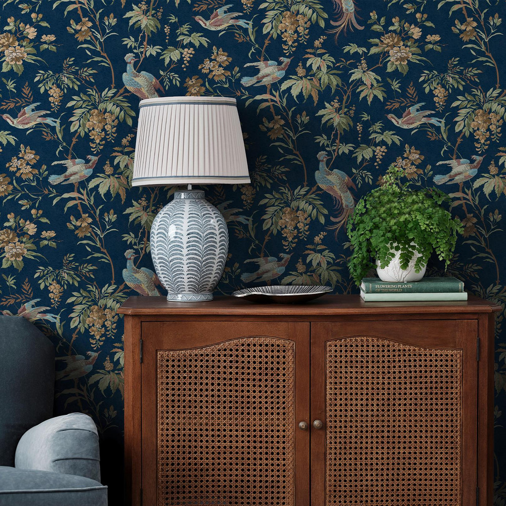 Laura Ashley Attleton Midnight Wallpaper - 140316_ROOMSET_ATTLETON MIDNIGHT_01.jpg