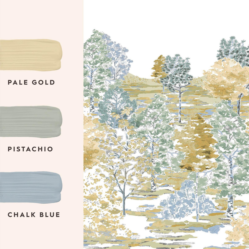 Bernwood Ochre Yellow Bespoke Mural - 130117_FLATLAY_BERNWOOD OCHRE YELLOW MURAL_01.jpg