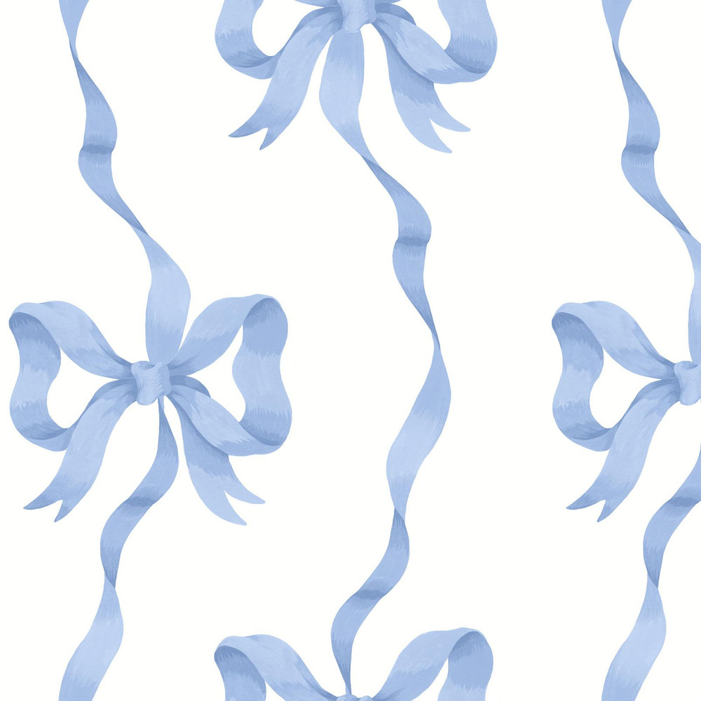 Cath Kidston Ribbon Bow Blue Wallpaper - 142047_TILE_RIBBON_BOW_BLUE_01.jpg
