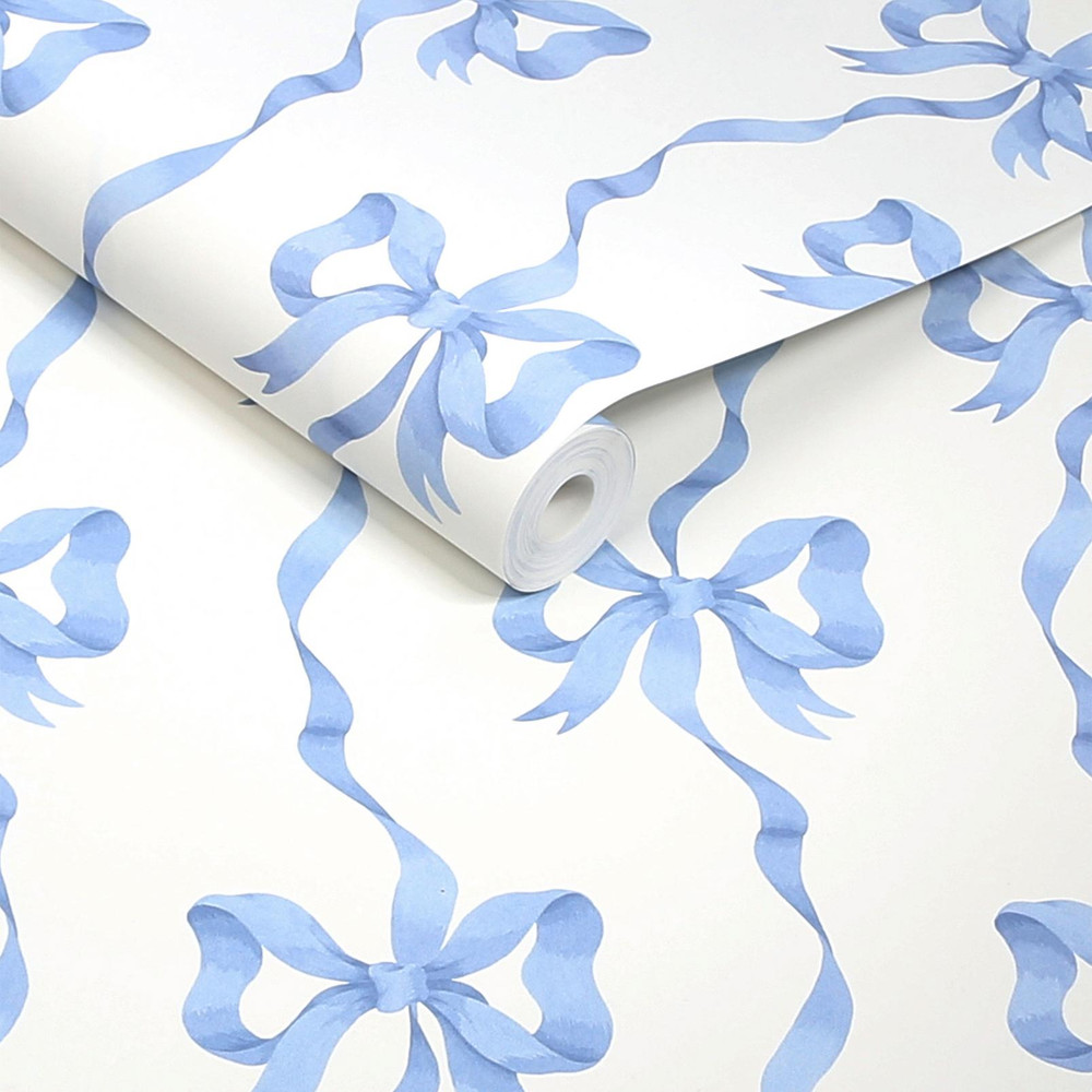 Cath Kidston Ribbon Bow Blue Wallpaper - 142047_ROLLSHOT_RIBBON_BOW_BLUE_01.jpg