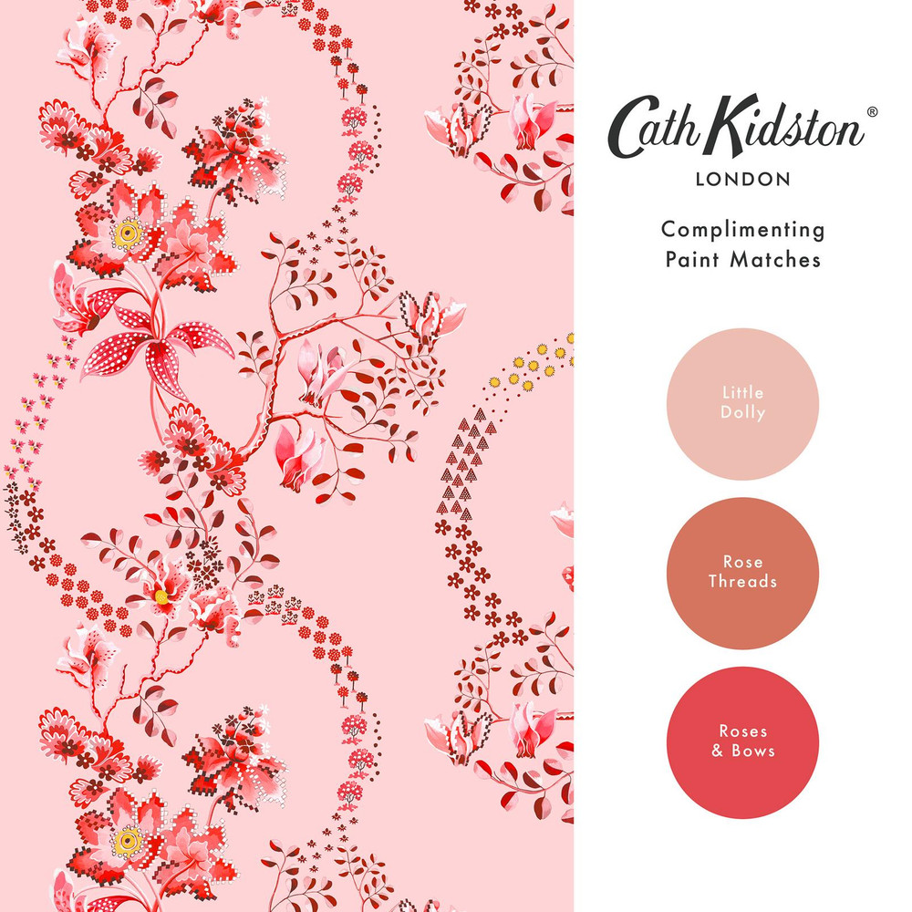 Cath Kidston Road Floral Pink & Red Wallpaper - 142045_FLATLAY_ROAD_FLORAL_PINK_&_RED_01.jpg