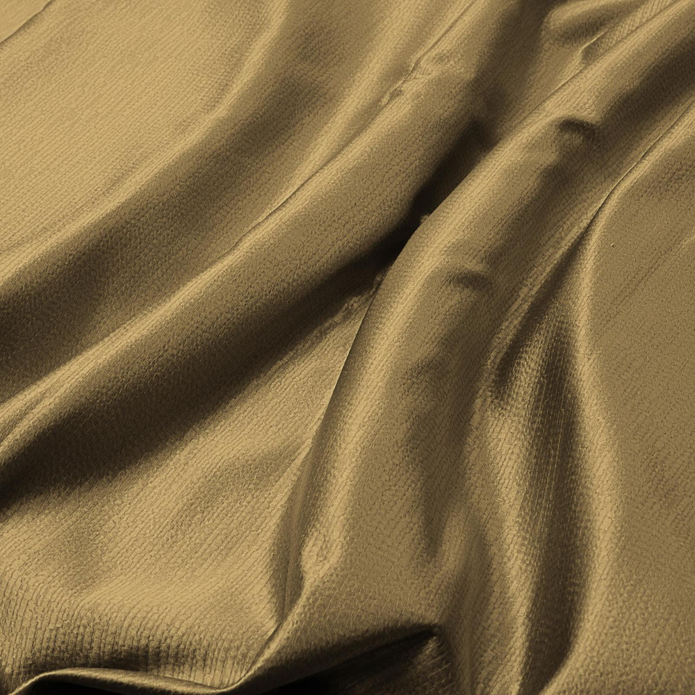 Ethereal Gold Curtains fabric close up image