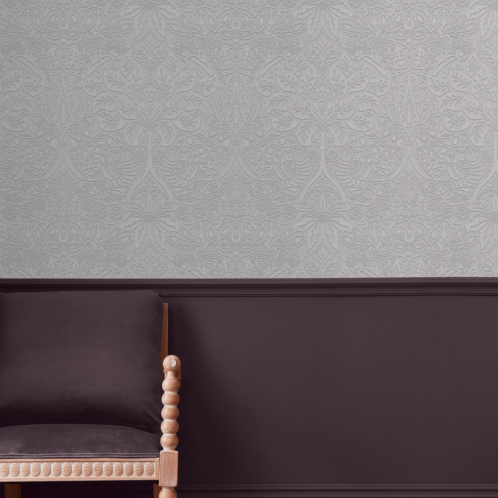 Dove & Rose Paintable Wallpaper - 142105_ROOMSET_DOVE & ROSE PAINTABLE_03.jpg