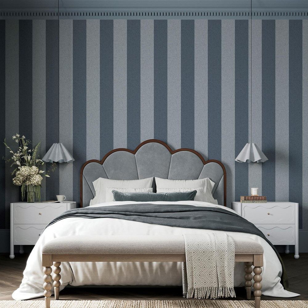 Regent Stripe Archival Blue Wallpaper - 142525_ROOMSET_REGENT STRIPE ARCHIVAL BLUE_01.jpg