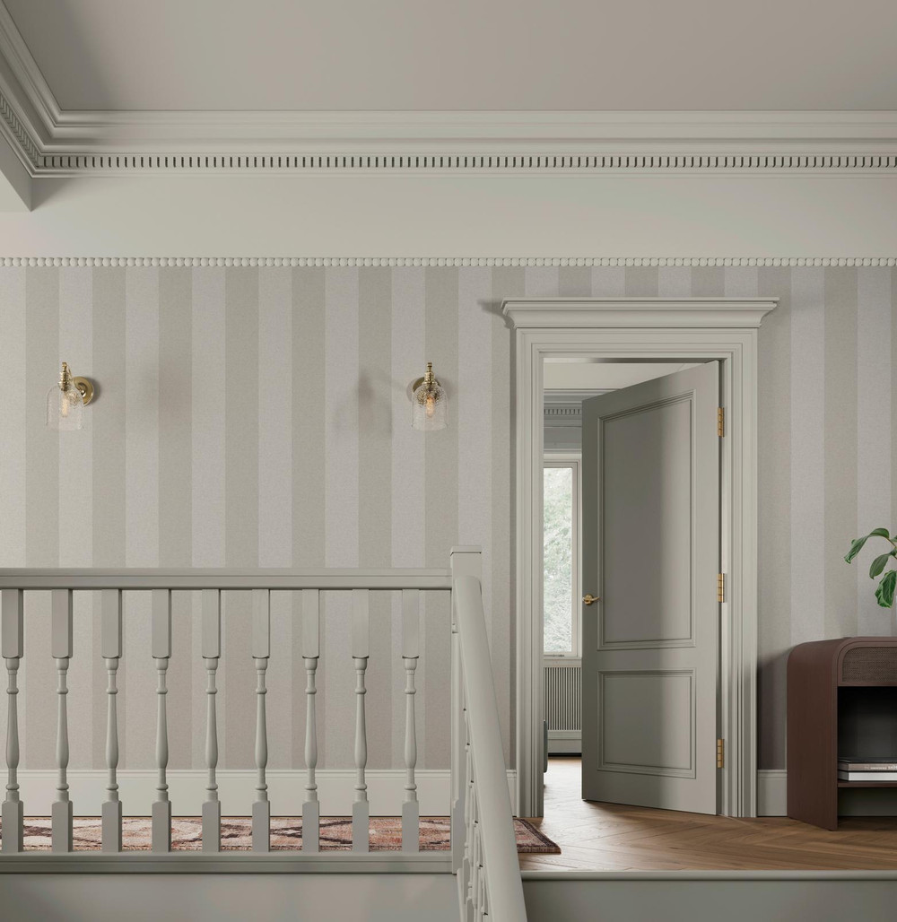 Regent Stripe Stone Wallpaper - 142528_ROOMSET_REGENT STRIPE STONE_01.jpg