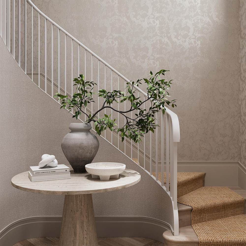 Florentine Earth Wallpaper - 143032_ROOMSET_FLORENTINE EARTH_02.jpg