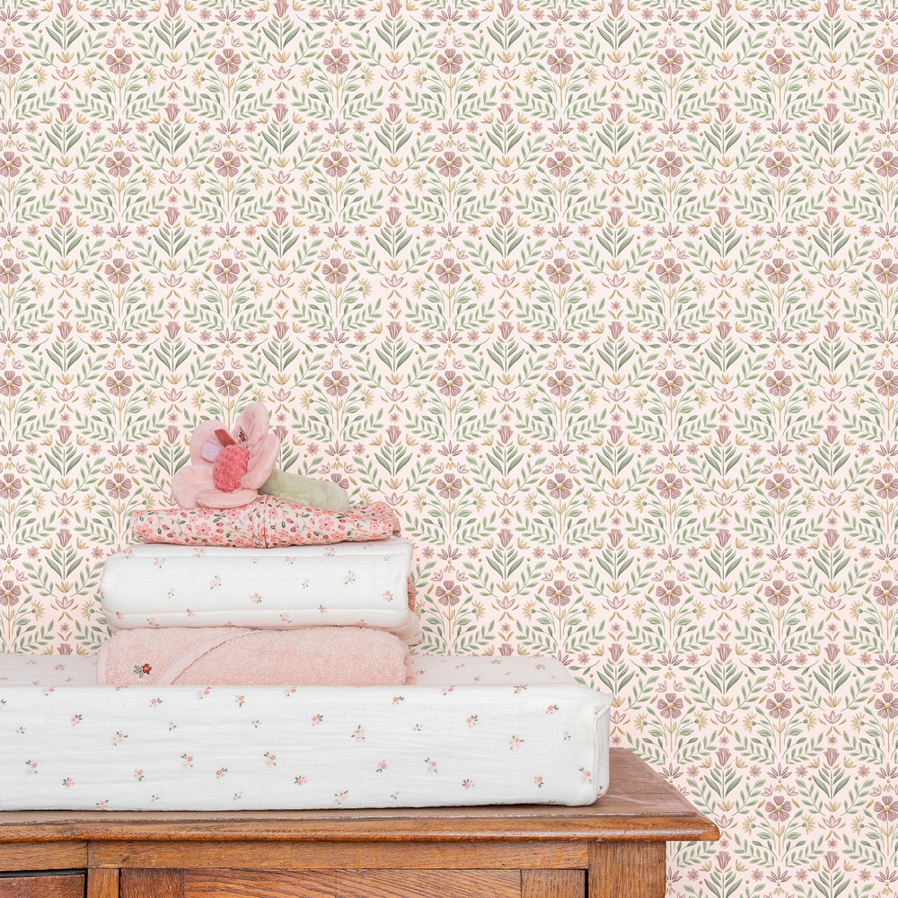 Little Dutch Fairy Flowers Wallpaper - WD115031_ROOMSET_FAIRY FLOWERS_02.jpg