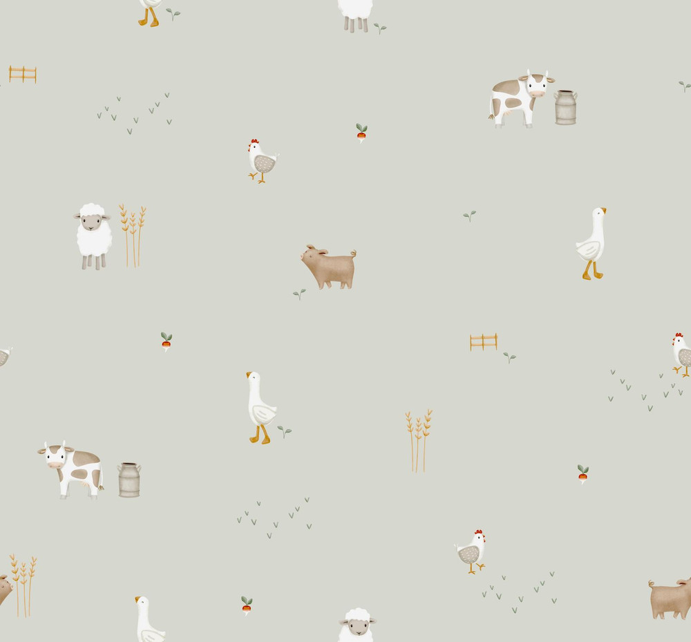 Little Dutch Little Farm Wallpaper - WD110022_TILE_LITTLE FARM_01.jpg