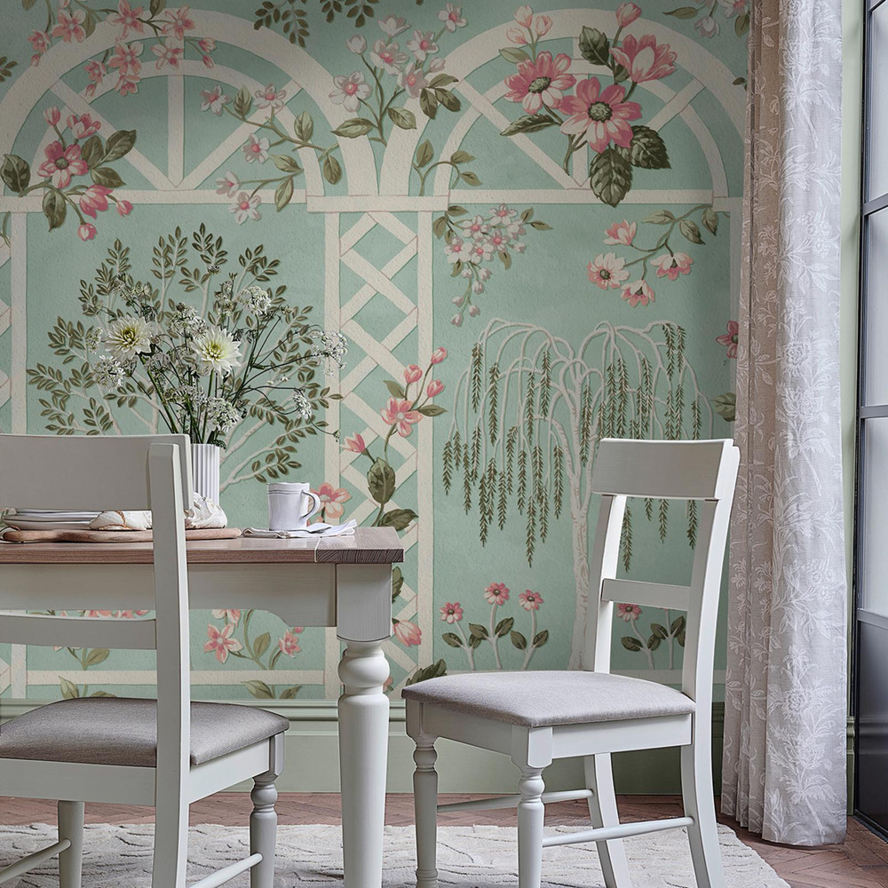 Arlingham Gardens Mural Bespoke Mural - 143357_ROOMSET_ARLINGHAM GARDENS PALE EAU DE NIL_02.jpg