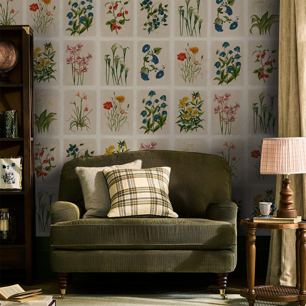 Laura Ashley Pershore Postcards Linen Wallpaper - 143334_ROOMSET_PERSHORE POSTCARDS LINEN_01.jpg