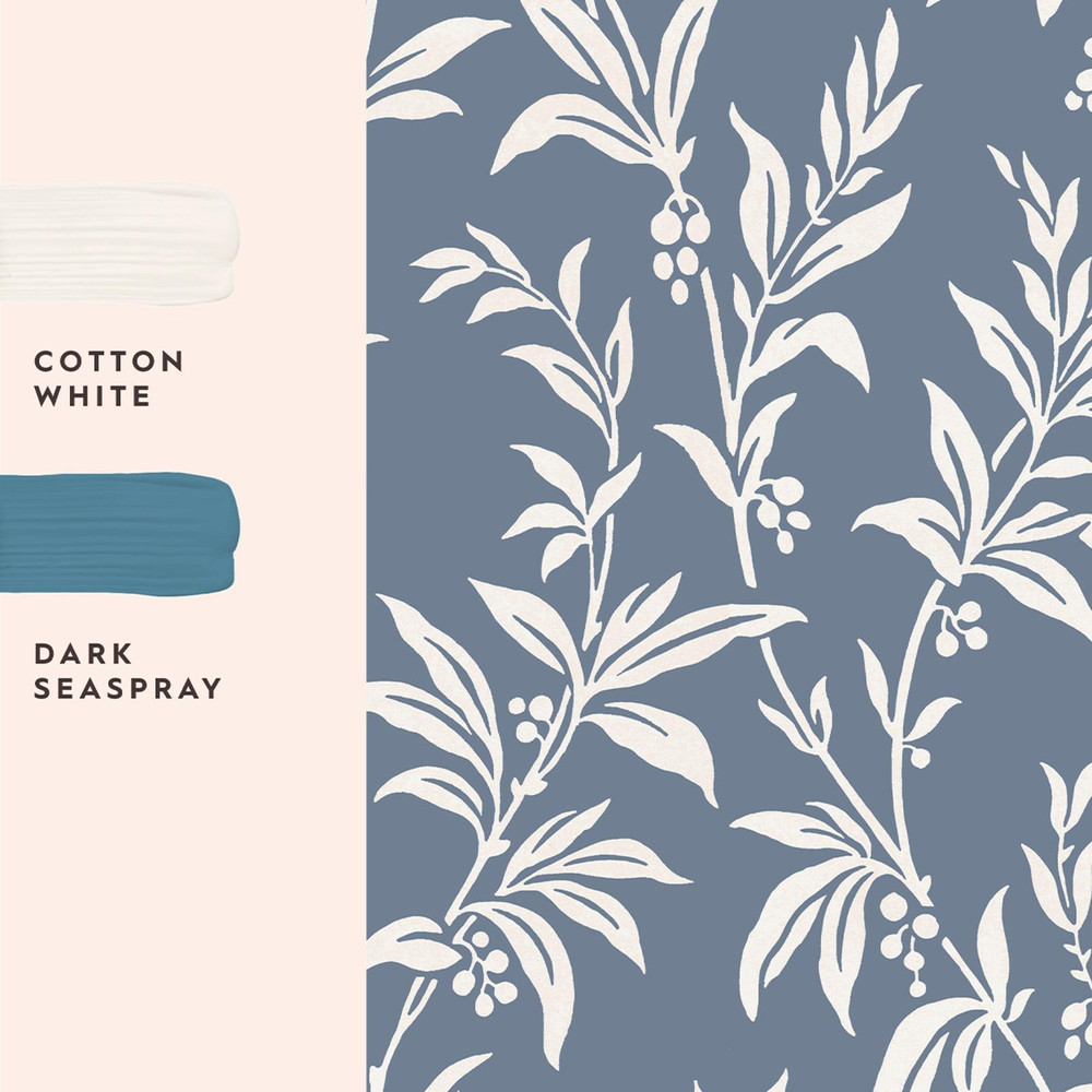 Laura Ashley Paxford Leaves Dark Seaspray Wallpaper - 143326_FLATLAY_PAXFORD LEAVES DARK SEASPRAY_01.jpg