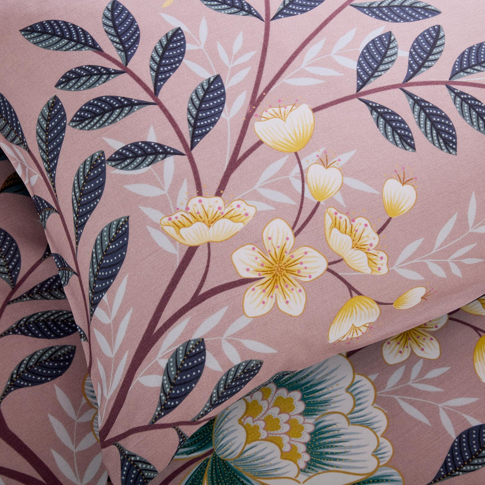 Oriental Blossom Navy/Light Mink Duvet Cover Set - SMORIENT01DQ_CAMEO_ORIENTAL_BLOSSOM_NAVY-LIGHT_MINK_DOUBLE_DUVET_COVER_02.jpg