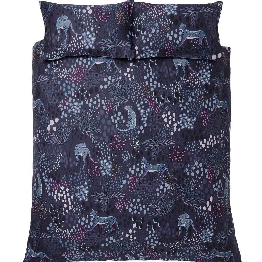 Cheetah Deep Indigo Duvet Cover Set - SMCHEET01DQ_CUTOUT_CHEETAH_DEEP_INDIGO_DOUBLE_DUVET_COVER_01.jpg
