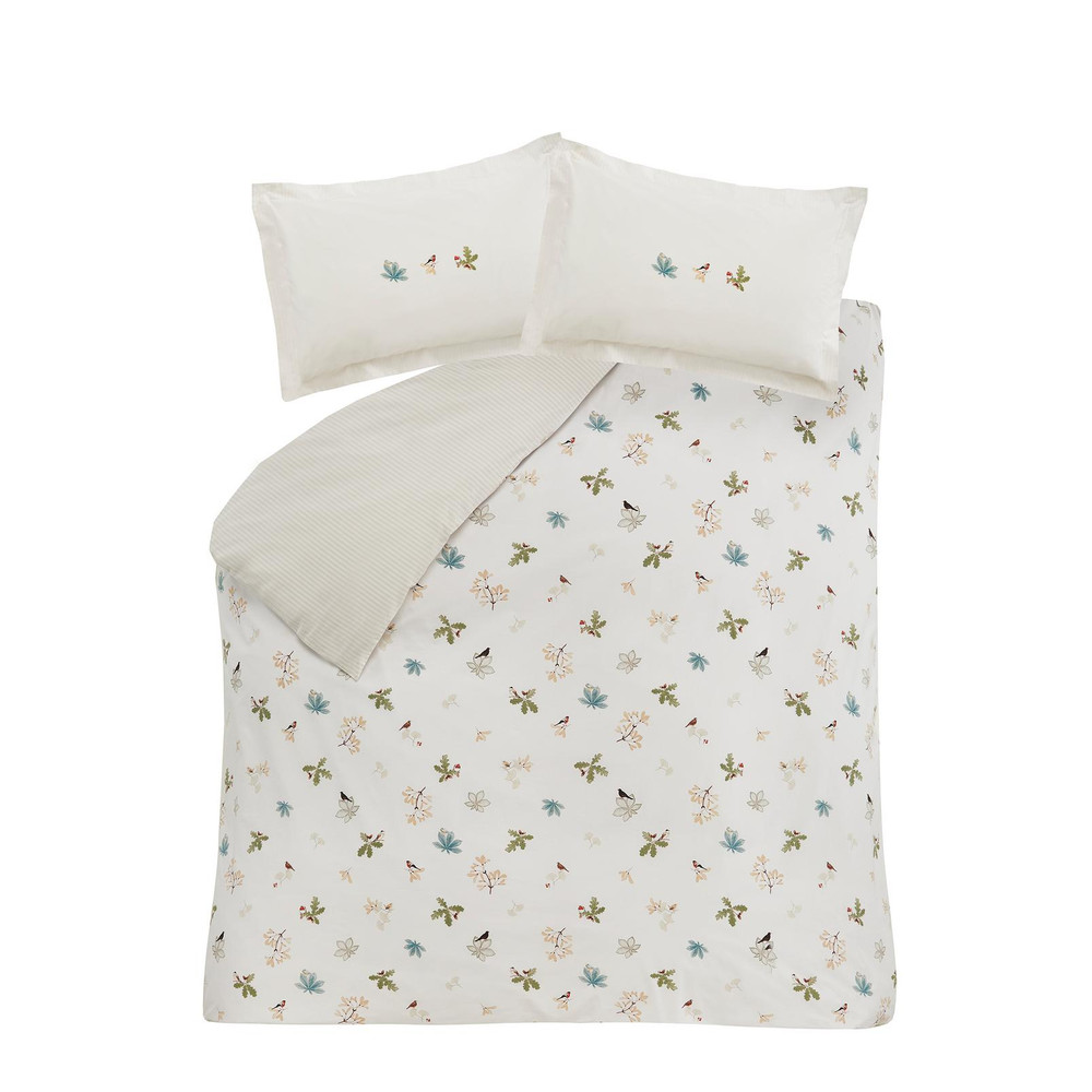 Orchard Birds White Duvet Cover Set - SAORCHA01DQ_CUTOUT_ORCHARD_BIRDS_WHITE_DOUBLE_DUVET_COVER_01.jpg