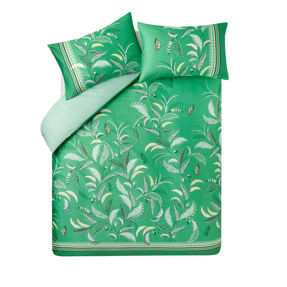 Fern Garden Spring Green Duvet Cover Set - SMFERN01DQ_CUTOUT_FERN_GARDEN_SPRING_GREEN_DOUBLE_DUVET_COVER_02.jpg